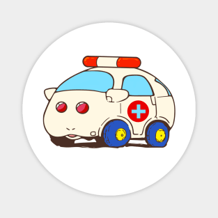 Pui pui Ambulance Magnet